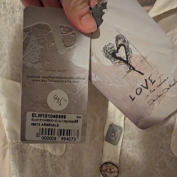 Free People Beige Long Sleeve Shirt - Picture 4 of 6